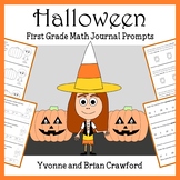 Halloween Math Journal Prompts 1st Grade | Math Facts | Ma