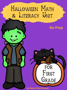 Preview of Halloween Math & Literacy for First Grade