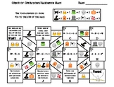 Halloween Math Maze: Order of Operations Activity