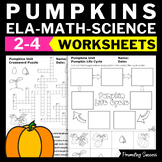 Life Cycle of a Pumpkin Worksheet Vocabulary Measurement A