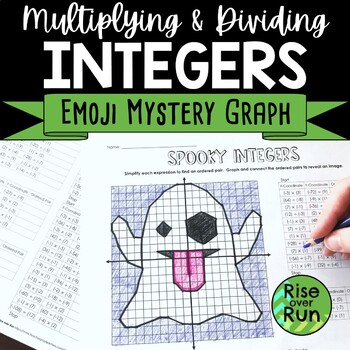 Preview of Multiplying and Dividing Integers Practice Worksheet