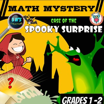 Preview of Halloween Math Mystery 5 W's Structure: Case of the Spooky Surprise!