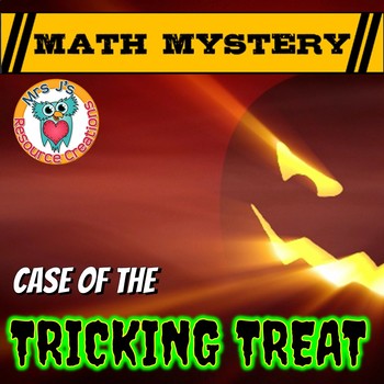 Preview of Halloween Math Mystery - Grades 1 - 8 Differentiated bundle.