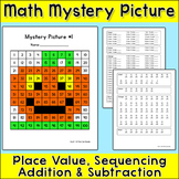 Halloween Color by Number Math Mystery Picture - Jack 'o Lantern