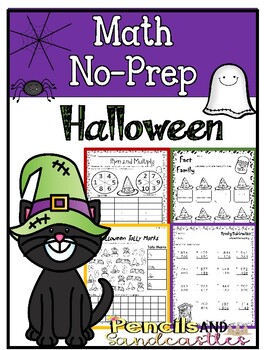 Preview of Halloween Math No-Prep