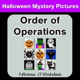 Order of Operations - Color-By-Number Halloween Mystery Pictures