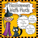 Halloween Math Activity Pack- 1st Grade Standards!