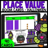 Halloween Math Place Value Tens and Ones using Boom Cards