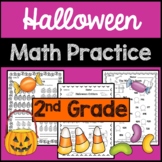 Halloween Math Practice 2nd Grade
