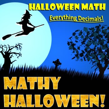 Preview of Halloween Math Review - Everything Decimals!