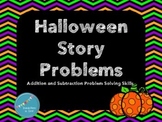 Halloween Math Story Problems