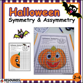 Preview of Halloween Math - Symmetry & Asymmetry