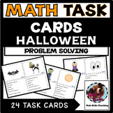Halloween Math Task Cards