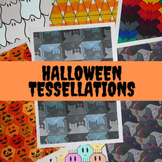 Halloween Math Tessellations Art Craft Activity