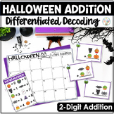 Halloween Math | Two Digit Addition Halloween Activities f