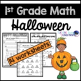 Halloween Math Worksheets 1st Grade
