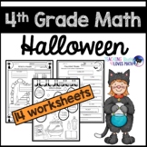 Halloween Math Worksheets 4th Grade Common Core