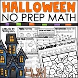 Halloween Math Worksheets and Activities