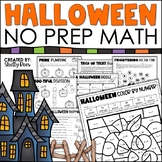 Halloween Math Worksheets and Activities Multiplication Co