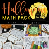 Halloween Math Worksheets for 3rd grade