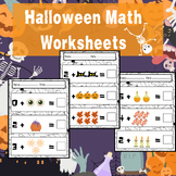 Halloween Math Worksheets for Kindergarten - Halloween Act