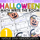 Halloween Math Write the Room 1st Grade MATH Centers for October