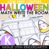 Halloween Math Write the Room Kindergarten MATH Centers fo