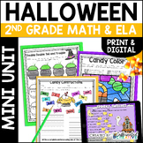 Halloween Math & Reading Activities Print Worksheets Early