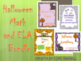 Halloween Math and ELA Bundle