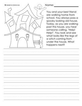 Halloween Math and Language Arts Packet for K-2 by Designz by Denise