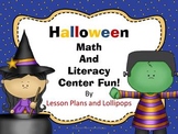 Halloween Math and Literacy Center Fun!