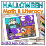 Halloween Math and Literacy Digital Centers |  Halloween B