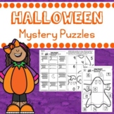 Halloween Math and Phonics Mystery Puzzles and Activities
