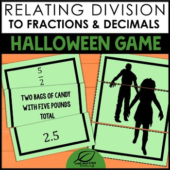 Preview of Halloween Math for Middle School Rational Numbers as Decimals