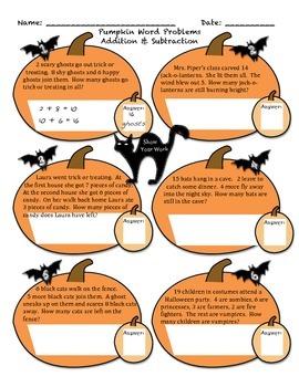 Preview of Halloween Math- line plots, word problems, expanded form, common core