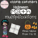Cootie Catchers / Fortune Tellers - Halloween Math Multiplication