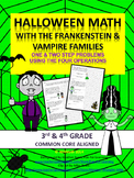 Halloween Math Problems - Frankensteins & Vampires: Common