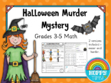 Halloween Math Murder Mystery