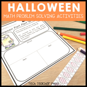 halloween problem solving maths