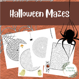 Halloween Maze Fast Finishers or Quiet Activity