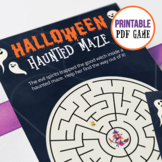 Halloween Maze for Kids | Printable Game