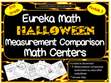 2nd Grade Halloween Measurement Comparison Math Centers Eureka Math Module 2