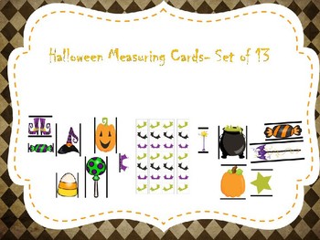 Preview of Halloween Measuring
