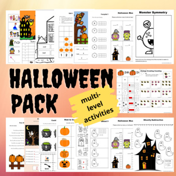 Halloween Mega Pack by Homeschoolabc | Teachers Pay Teachers