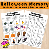 Halloween Memory Game
