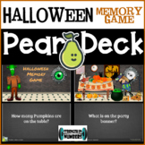 Halloween Memory Game Brain Break Digital Activity for Pea