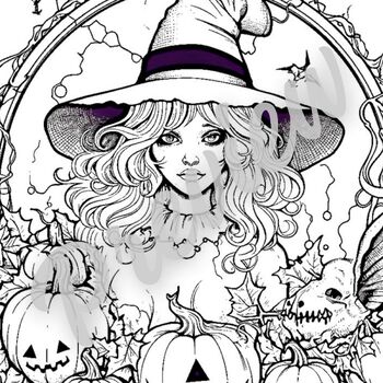 Halloween Coloring Sheets — Mindful Coloring