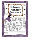 Halloween Alphabet  and Numbers Handwriting Workbook