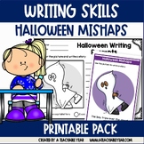 Halloween Mishaps Picture Prompts Writing | Great for ESL 