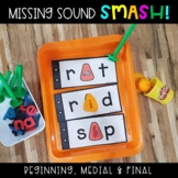 Halloween Missing Sound CVC SMASH Cards - Morning Work Tub